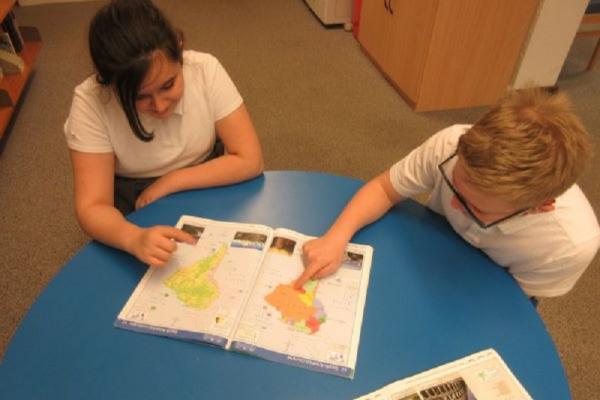 Reading round our geography topic