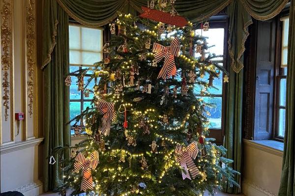 Our decorations on the Gingerbread Tree